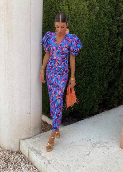 Davina | Chic and Colorful Dress