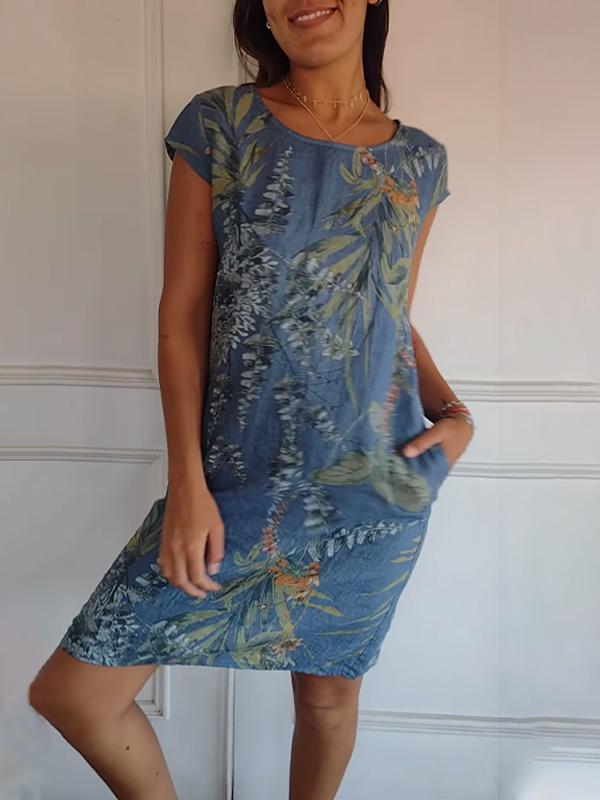 Anne | Cozy Round Neck Dress