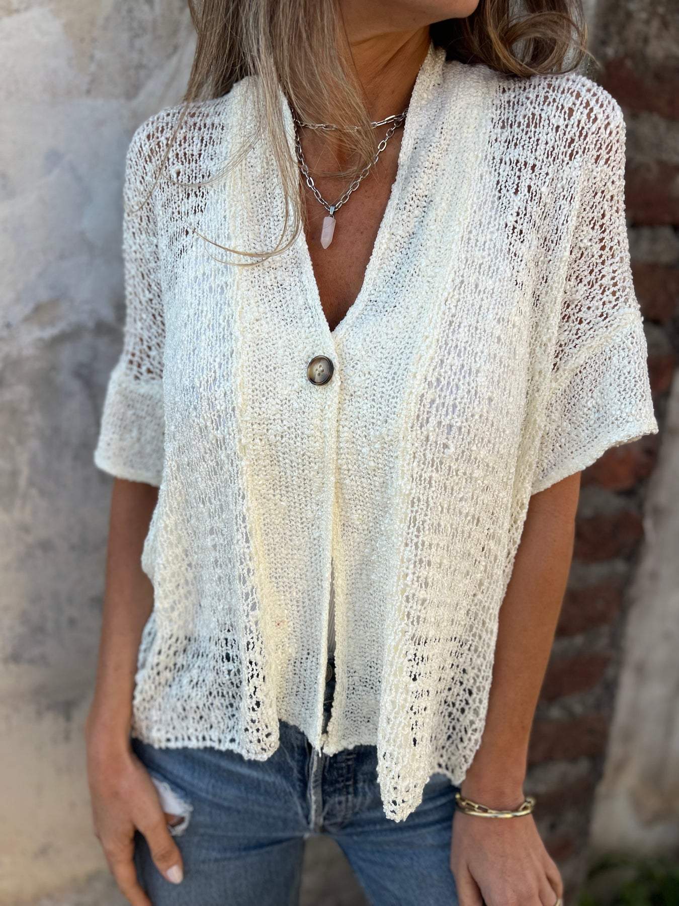 Ivonie Chic Textured Blouse