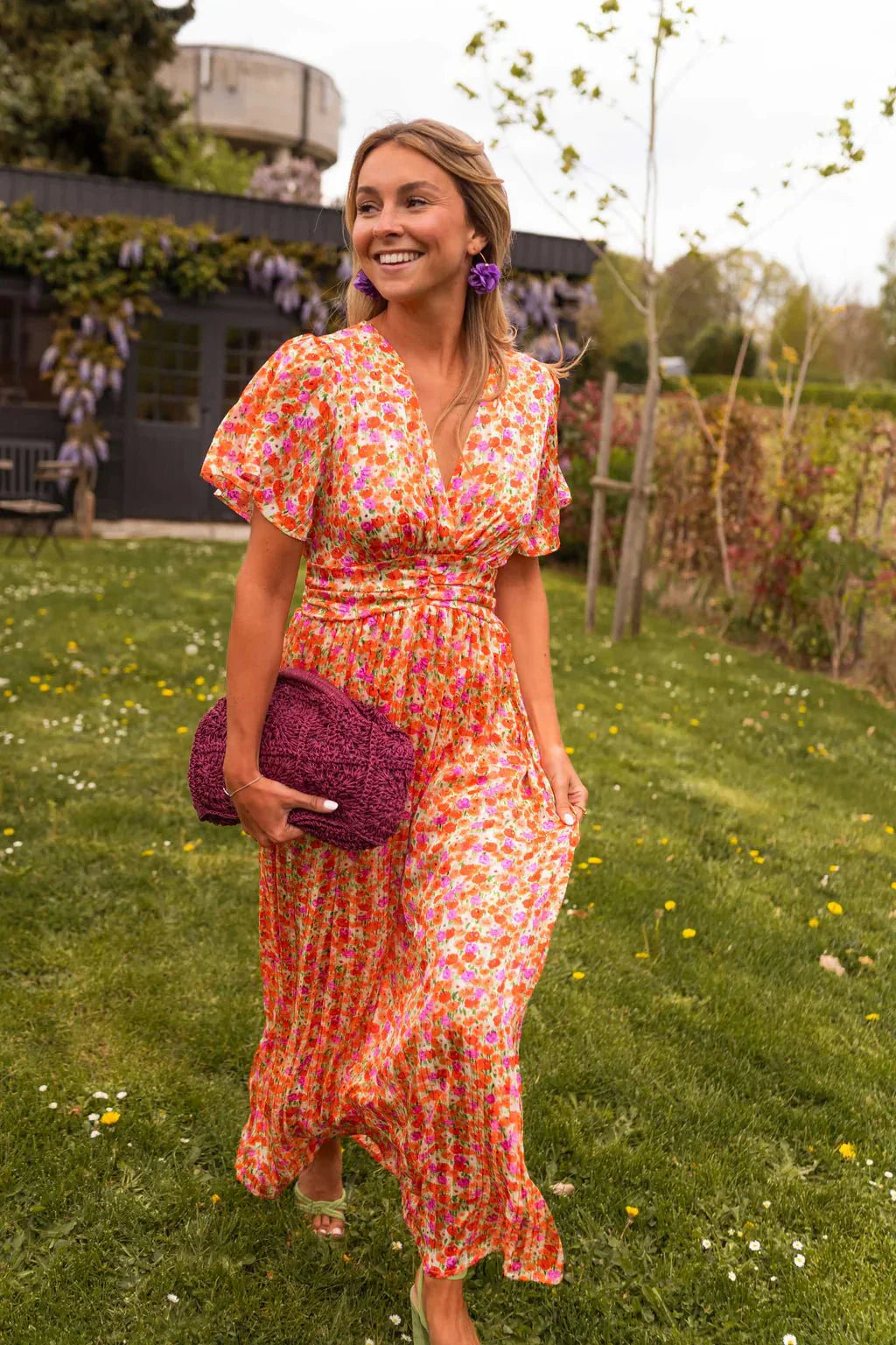 Fabienne | Blooming Floral Dress