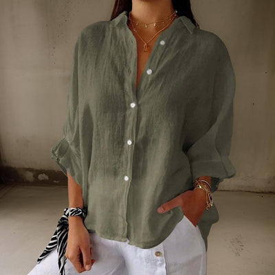 Giulianen Chic Linen Blouse