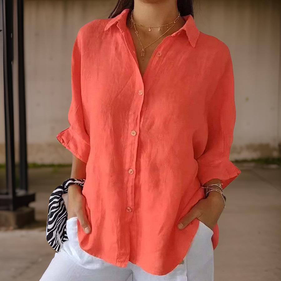 Giulianen Chic Linen Blouse