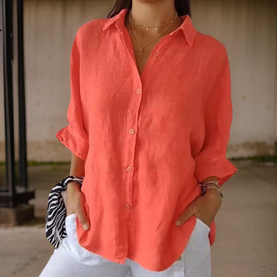 Giulianen Chic Linen Blouse