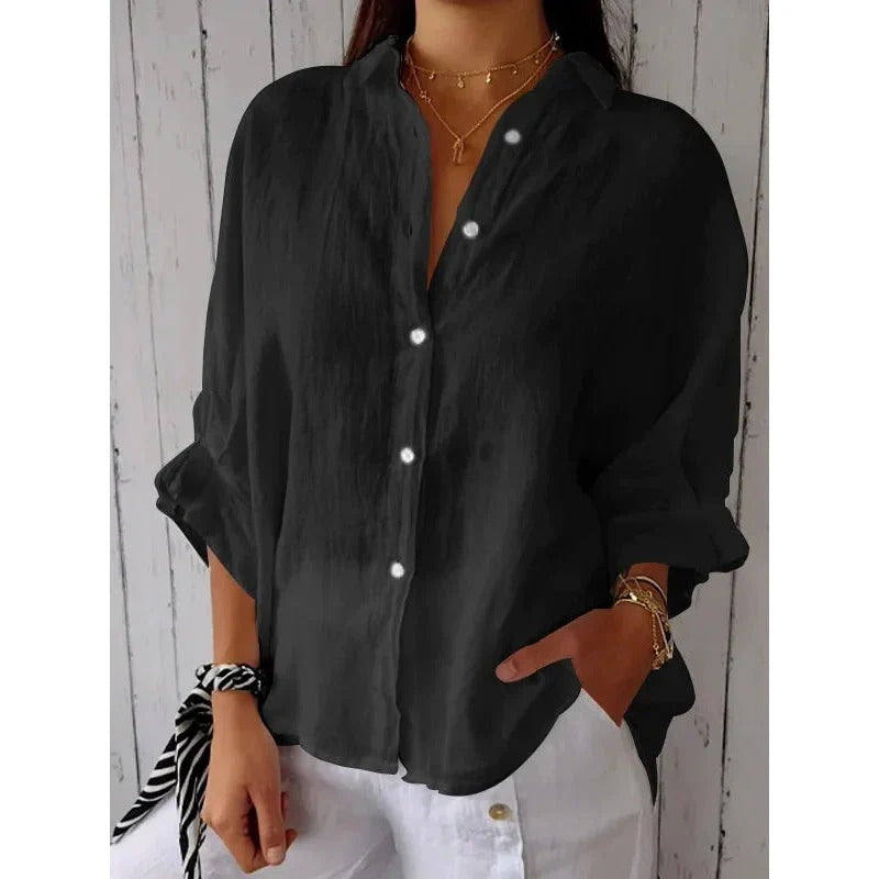 Sophie Linen Blouse – Effortless Style for Every Occasion