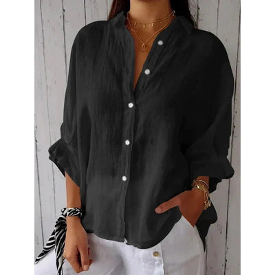 Sophie Linen Blouse – Effortless Style for Every Occasion