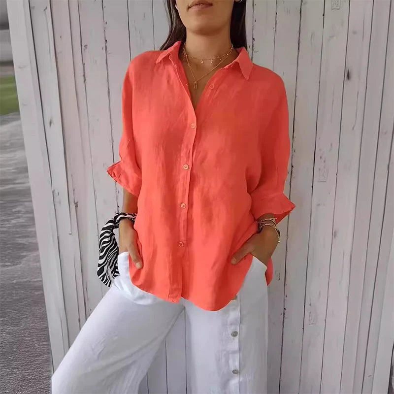 Sophie Linen Blouse – Effortless Style for Every Occasion