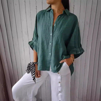 Sophie Linen Blouse – Effortless Style for Every Occasion