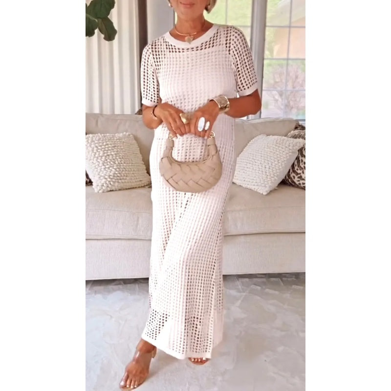 Bethany™ Cut-Out Long Maxi Dress + Free Inner Dress – Effortless Layers, Stylish Comfort
