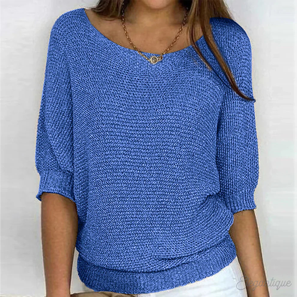 Cozy Eunice Knit Top