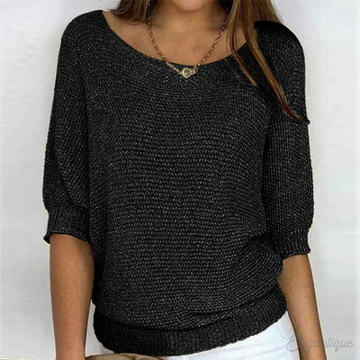 Cozy Eunice Knit Top