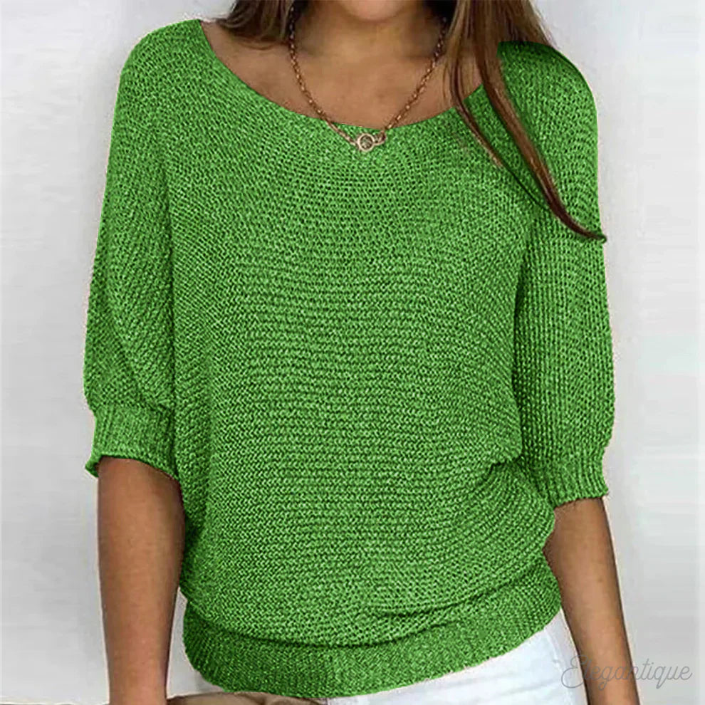Cozy Eunice Knit Top