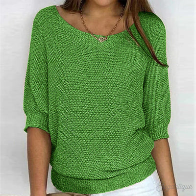 Cozy Eunice Knit Top