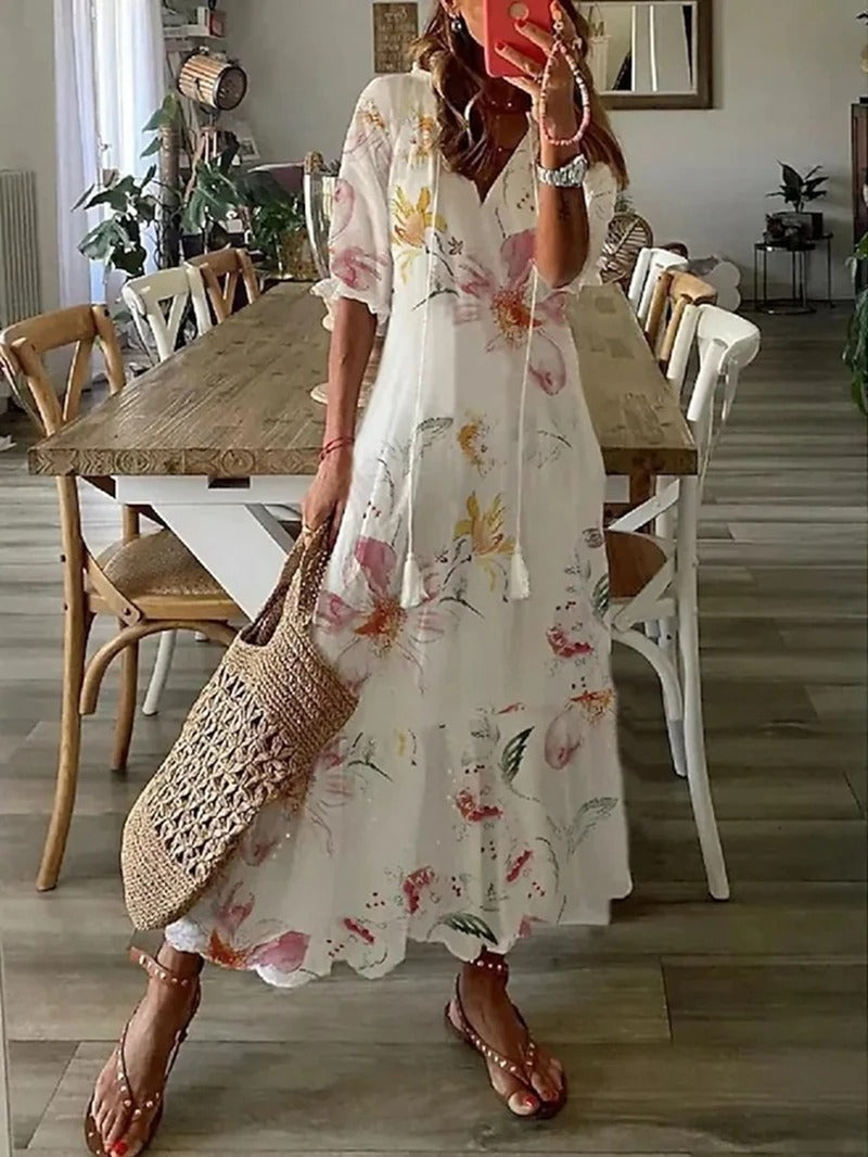 Brianna | Boho Chic Maxi Dress