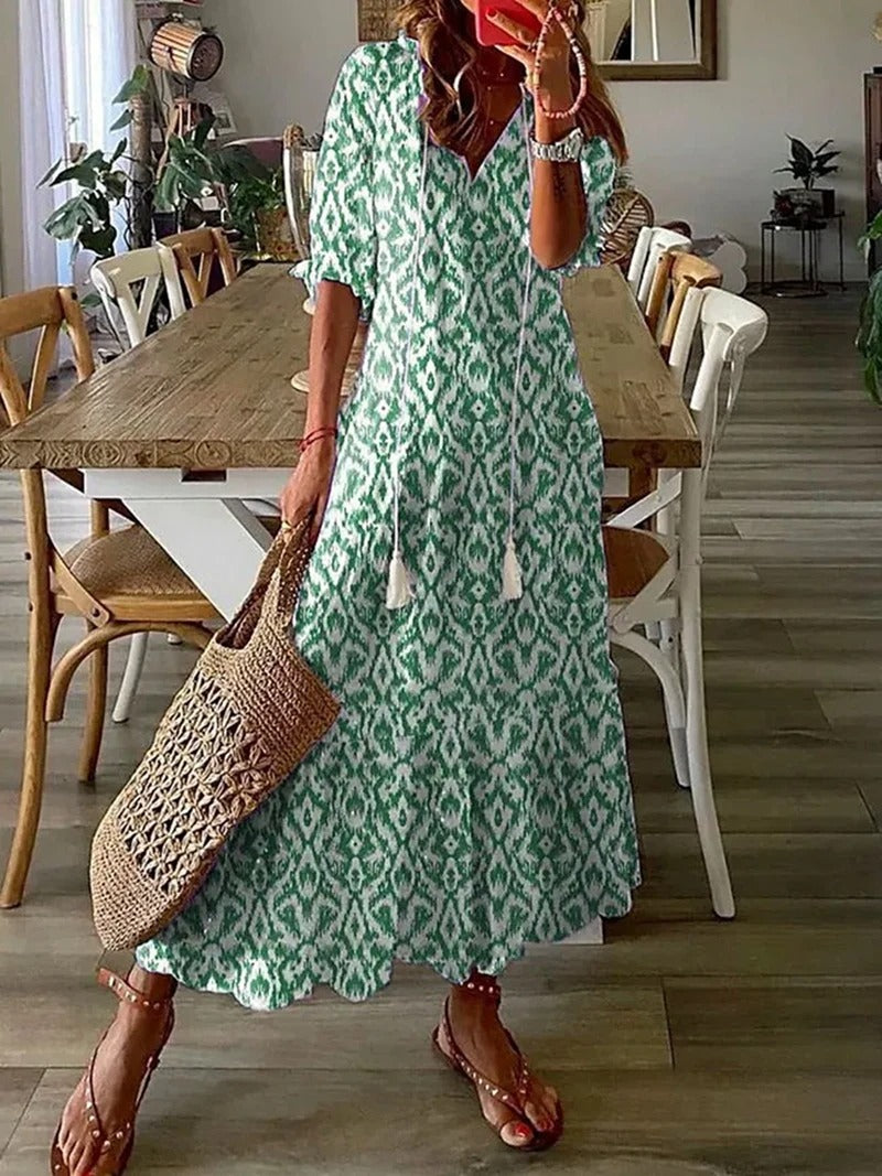 Brianna | Boho Chic Maxi Dress
