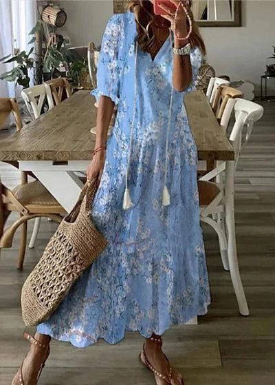 Beatrice | Boho Chic Maxi Dress