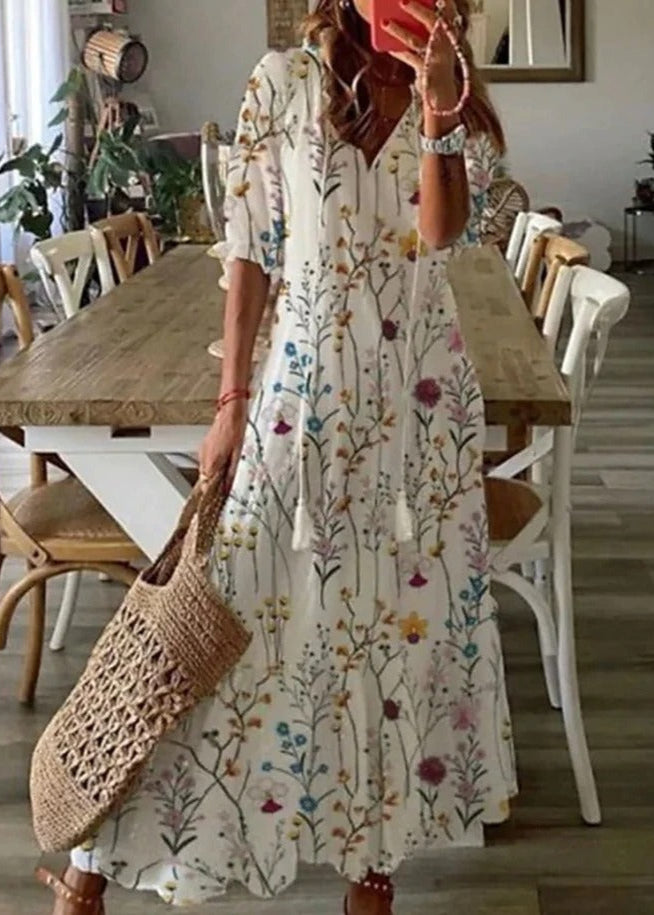 Beatrice | Boho Chic Maxi Dress