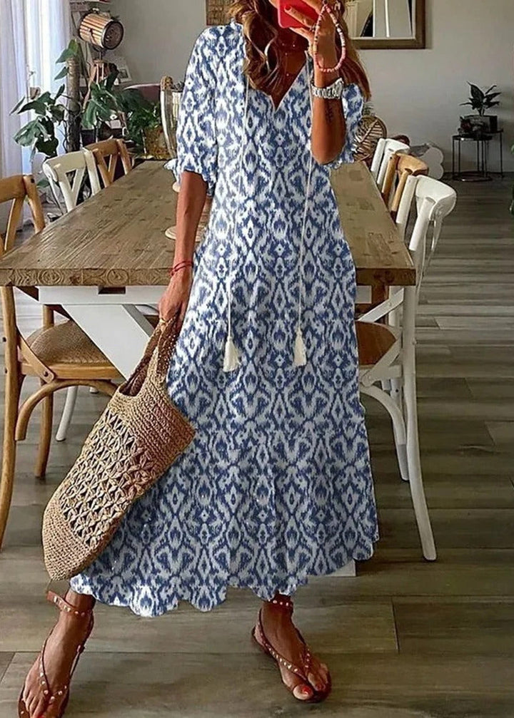 Beatrice | Boho Chic Maxi Dress
