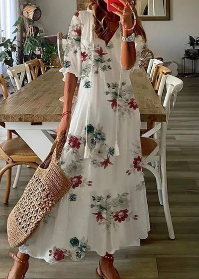 Beatrice | Boho Chic Maxi Dress