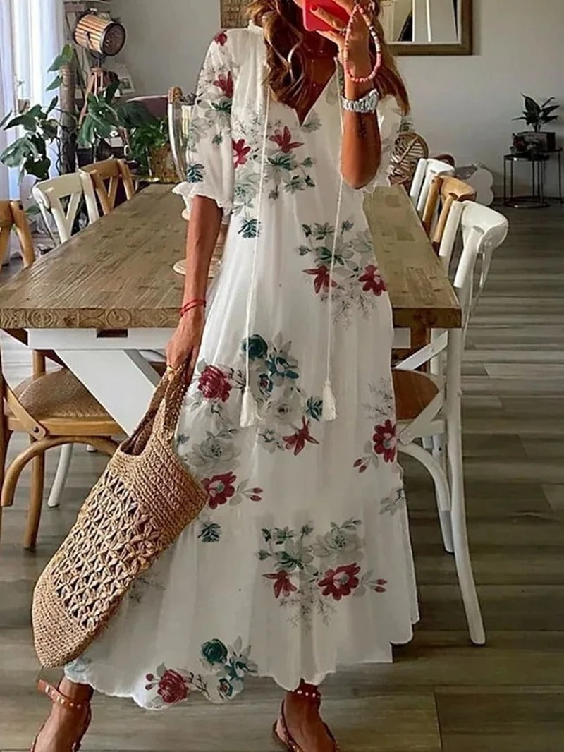 Brianna | Boho Chic Maxi Dress